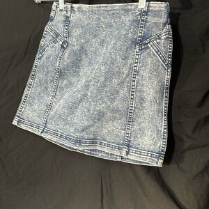 Denim mini skirt by wild fable